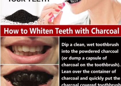 Activated Charcoal for Teeth Whitening